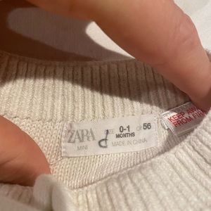 Zara footed leggings newborn 0-1 month